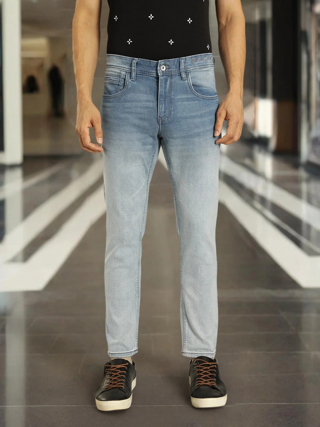 Indian Terrain Men Blue Jeans